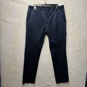 Bonobos Chino Pants Men's Size 33x30 Navy Blue Monday Flat Front 100% Cotton